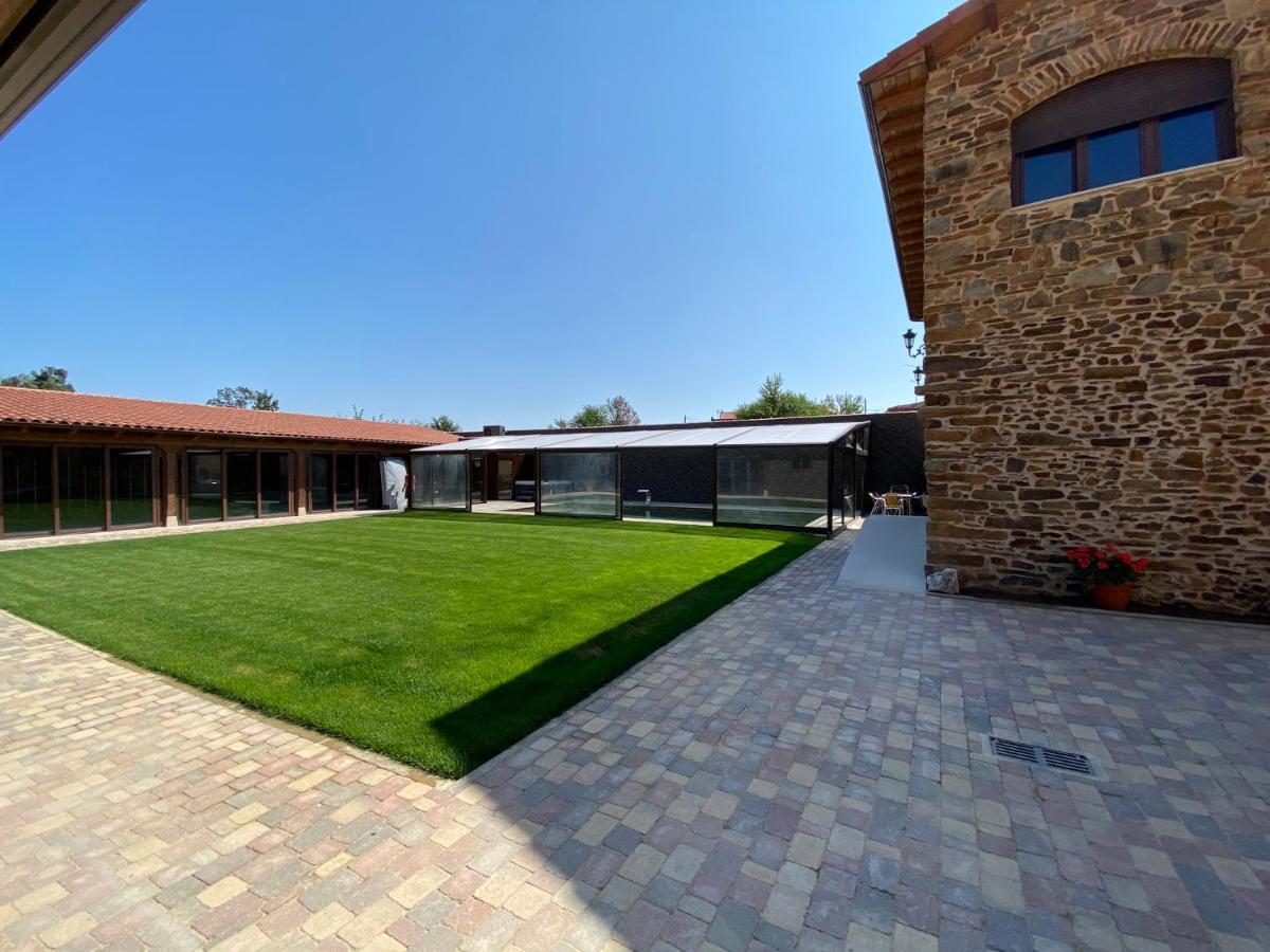 Casa Amada Con Piscina Murias de Pedredo Exterior foto